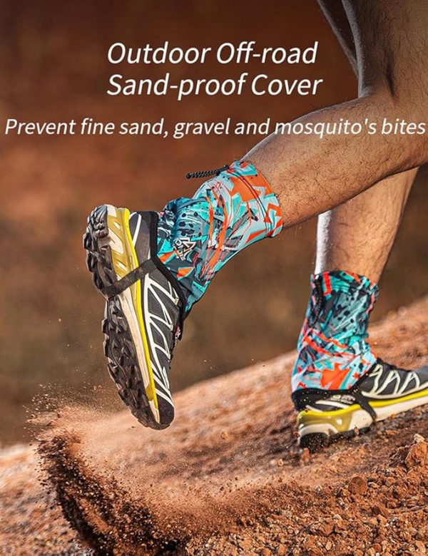 Trail Gaiters Low Shoes Gators for Hiking Boots Breathable Boots Gators for Running - Image 6