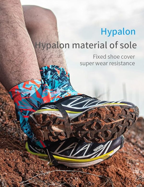 Trail Gaiters Low Shoes Gators for Hiking Boots Breathable Boots Gators for Running - Image 4
